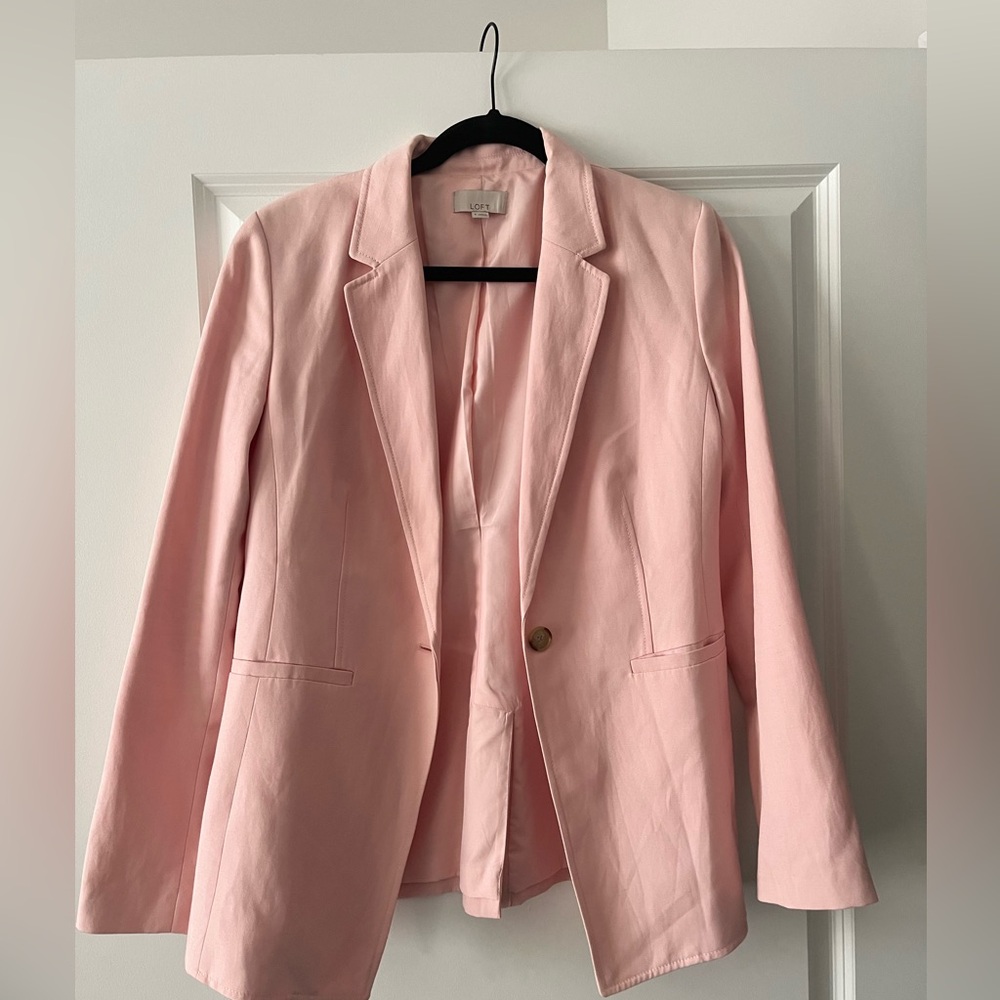 Loft light plink blazer